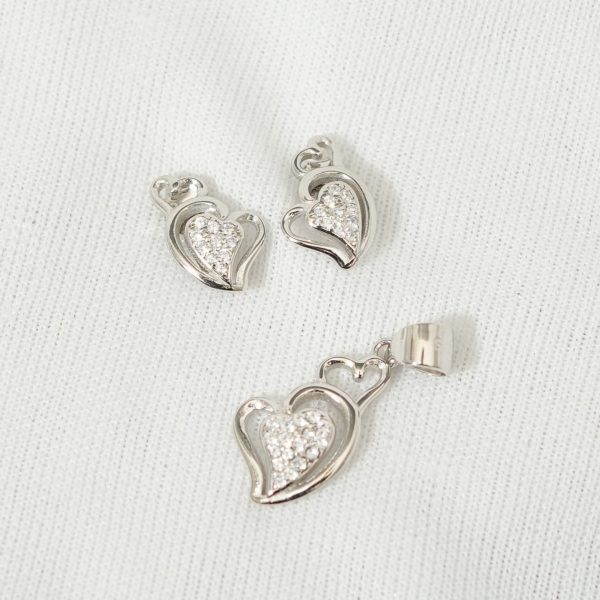 Live Forever Young Pendant & Earrings Set