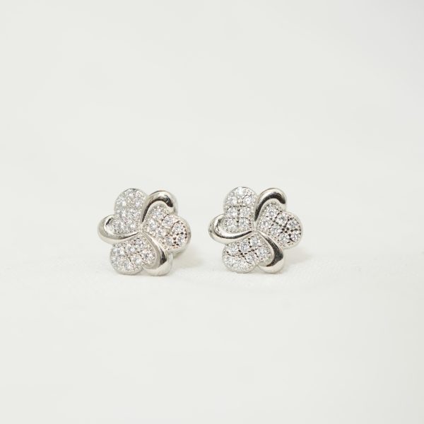 Floral Hearts Studs